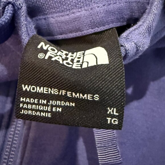 The North Face Full-Zip Hoodie Women’s XL Blue Casual Layer GUC - Picture 7 of 11
